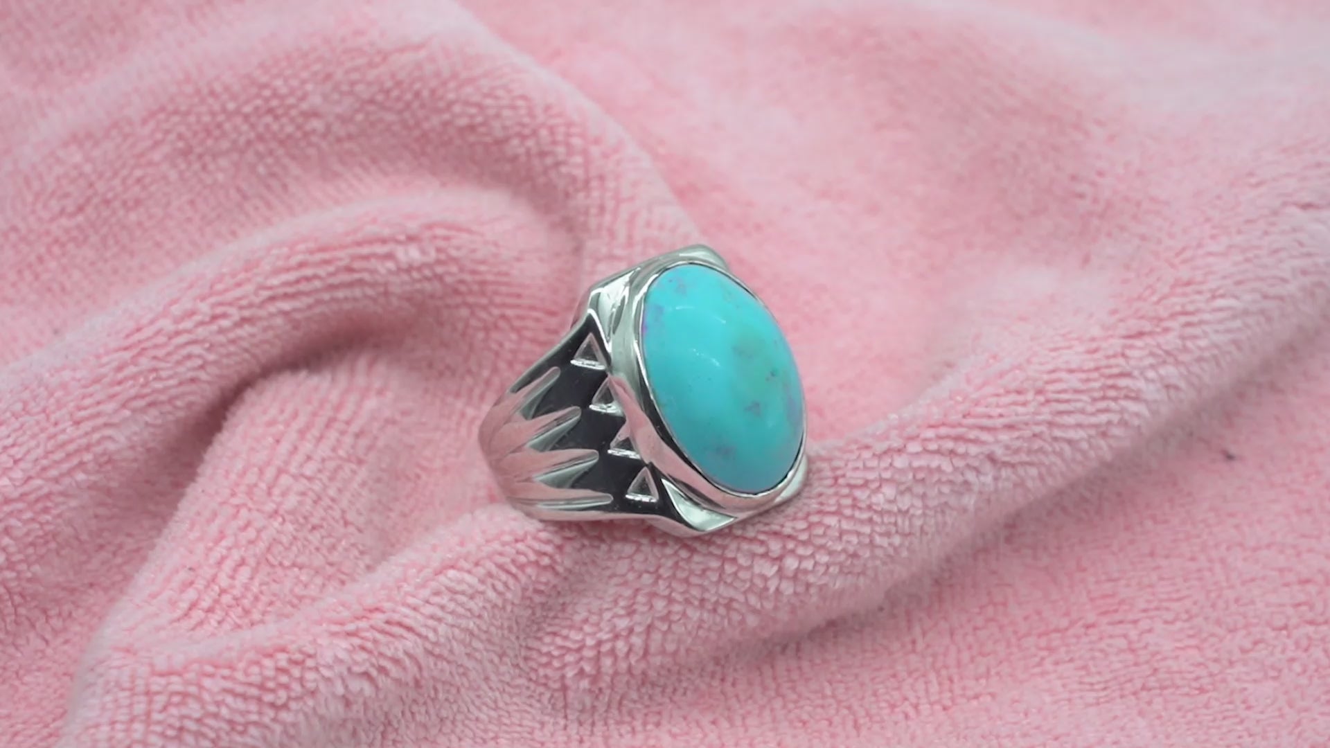 12 Carats Arizona Turquoise Gemstone Ring for Men 925 Sterling Silver, firoza, firoze, natural firoza gemstone, gift ideas for him, gift ideas, neyshapur turquoise, nishapur firoza, arizona gems, ethical gemstones, jewelry making, formal gemstone ring