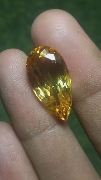 Faceted Natural Citrine Quartz Wholesale Lot