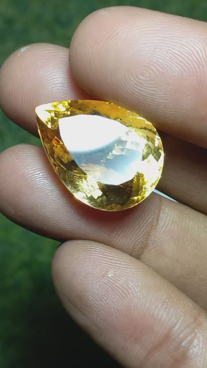 Faceted Natural Citrine Quartz Wholesale Lot